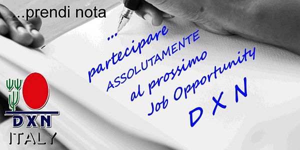 job opportunity dxn