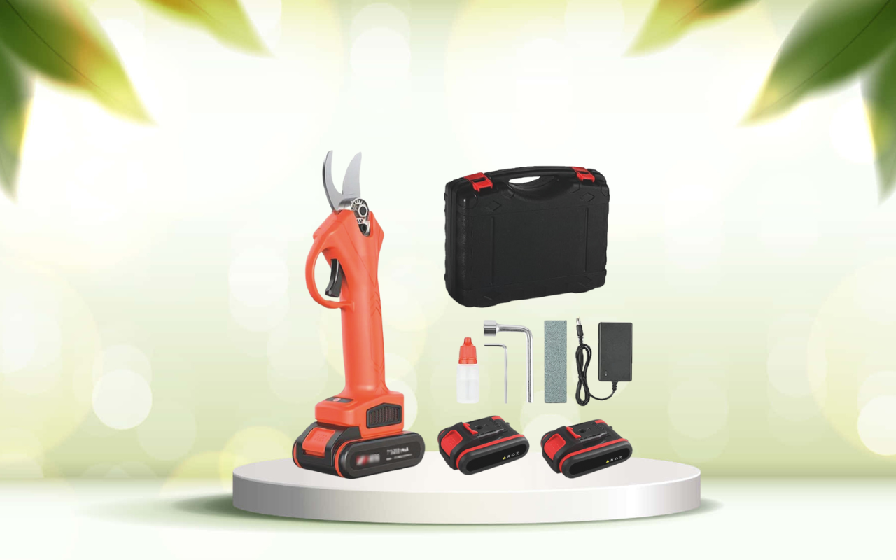 Rendi la potatura facile e veloce con le forbici elettriche da giardinaggio