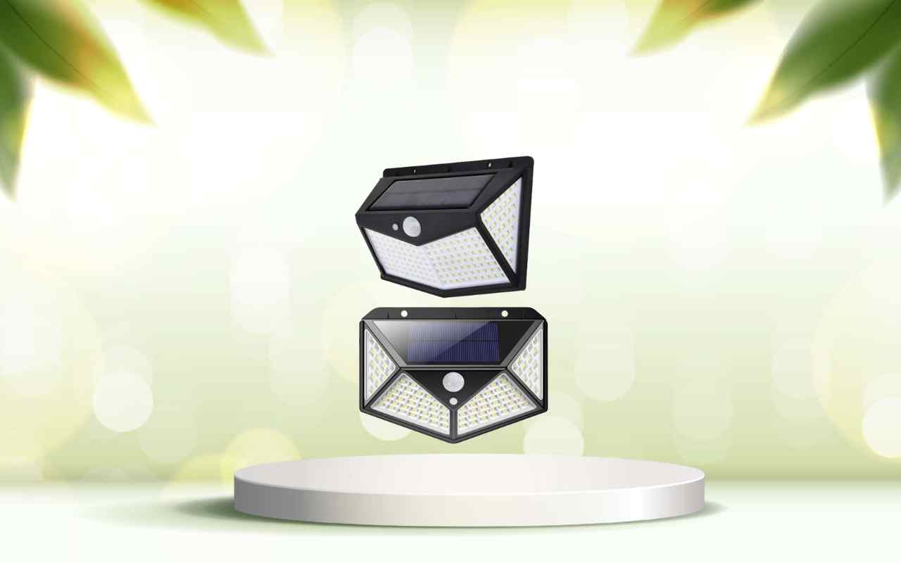 Illumina il tuo giardino con Solar Power 100 LED: luce potente senza consumi extra